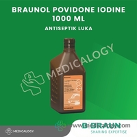 Braunol Povidone Iodine 1000 ml | Antiseptik Luka