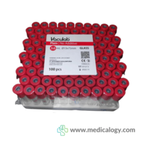 HOSLAB BLOOD COLLECTION TUBE Plain No Add 3,0 ml Per Box isi 100