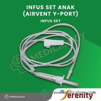 Infus Set (Airvent Y-Port) Anak Serenity / Selang Infus