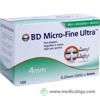 Jarum Insulin BD Ultra Fine 32G (0.23 x 4 mm) per Box