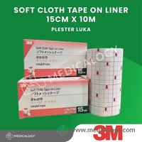 Plester Penutup luka 3M Non-Woven | 3M™ Soft Cloth Tape on Liner (Hypafix)