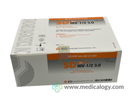 Rapid Test SD HIV 1/2 3.0 per Box isi 30T SD Diagnostic 