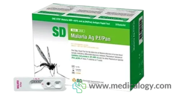 Rapid Test SD Malaria Ag P.f/Pan per Box isi 25T SD Diagnostic 