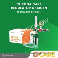 Regulator Oksigen Chrona Care / Manometer Oksigen / Alat Ukur Tekanan Oksigen