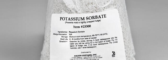 Potassium Sorbat, salah satu jenis pengawet dalam suplemen kesehatan 