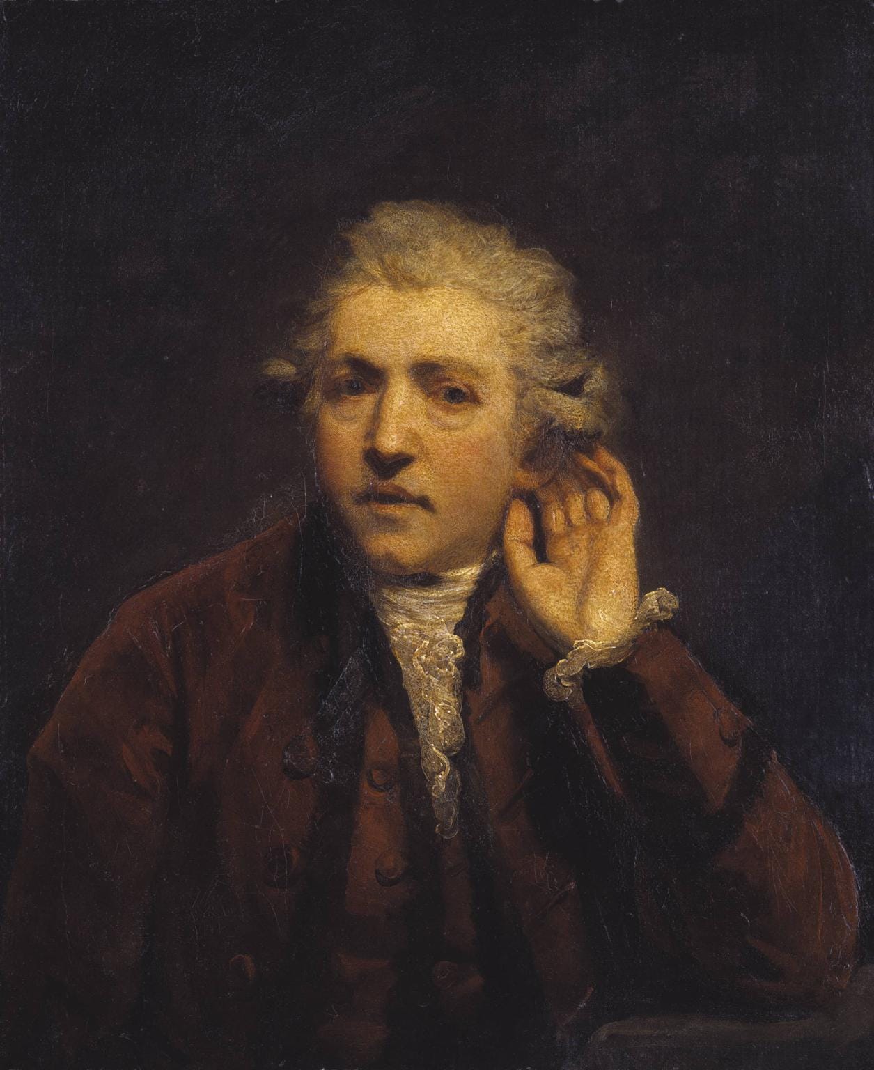 Self-Portrait as a Deaf Man c.1775 Sir Joshua Reynolds 1723-1792 Bequeathed by Miss Emily Drummond 1930 http://www.tate.org.uk/art/work/N04505