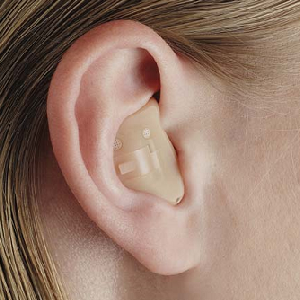 in the ear