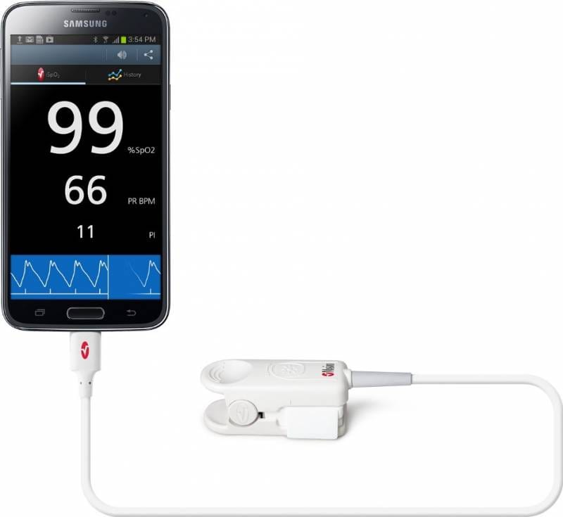 Pulse Oximeter dengan teknologi plug in device