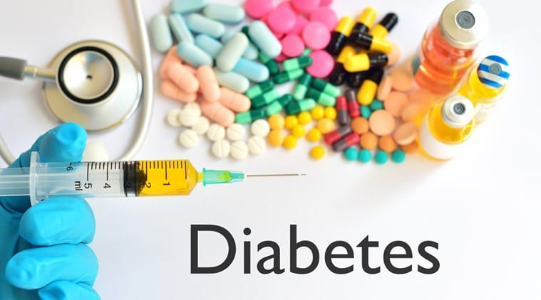 Syringe with drugs for diabetes treatment