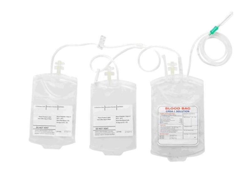 triple blood bag
