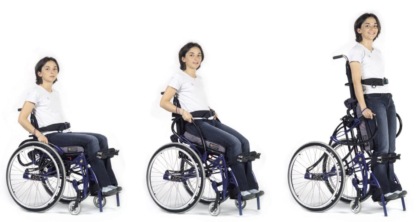 kursi roda berdiri standing wheelchair