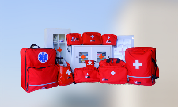 Jenis - jenis Tas P3K (Tas Slempang, Tas Ransel, Kotak P3K, dan Koper P3K)