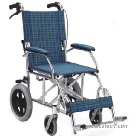 Yang dinamakan kursi  roda  travelling yang biasa sering 