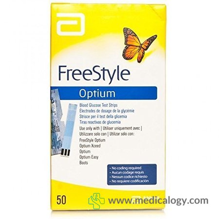 harga Abboth Freestyle Optium Alat Cek Gula Darah