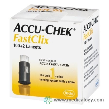 harga Accu Chek Fastclix isi 102 Jarum Lancet Accu Check Guide Fastclick