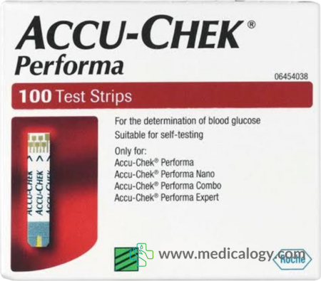 beli Accu Chek Performa Strip Alat Cek Gula Darah Isi 100