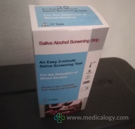 harga Alat Test Saliva Alkohol 25 test strip