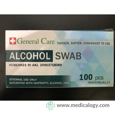 harga Alcohol Swab General Care isi 100 pcs