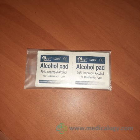 harga Alcohol Swab Lotus Ecer Lembaran Tisu