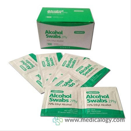 harga Alcohol Swab OneMed 2 Ply