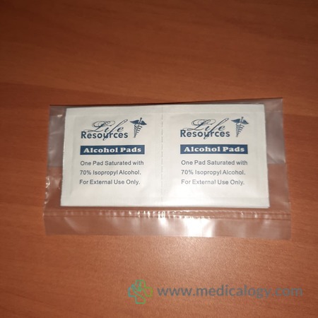 harga Alcohol Swab Tisu Alkohol Antiseptika Per Pack isi 10 Lembar