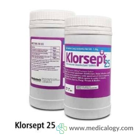 harga Antiseptik Tablet Desinfektan Klorsept 25 Ecer