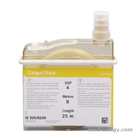 harga B Braun Catgut Plain 0 HR 43 75 cm