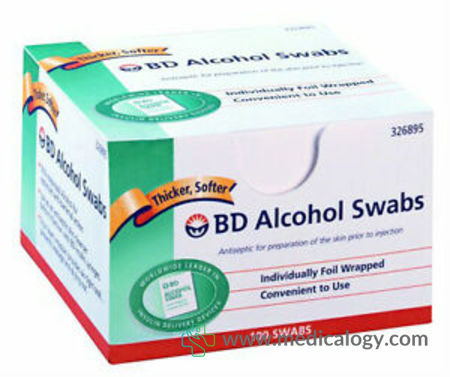 harga BD Alkohol Swab 100ea/Box