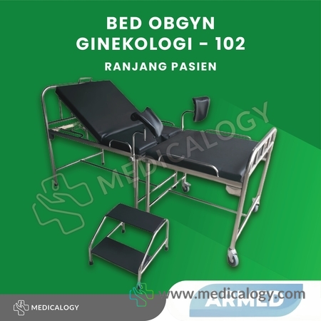 harga Bed Obgyn Ginekologi Armed - 102 | Ranjang Persalinan