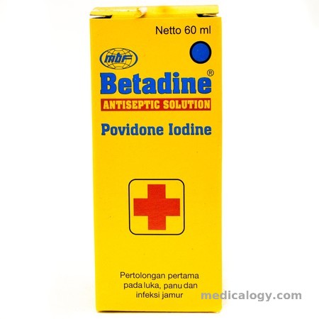 harga Betadine solution Larutan 60 ml