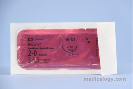 harga Biosyn 2-0 Violet 70 cm Taper Point 1/2 Circle 26 mm (Urologi/Usus)