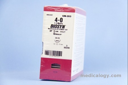 harga Biosyn 4-0 Violet 70 cm Taper Point 1/2 Circle 17 mm (Urologi/Subkutan)
