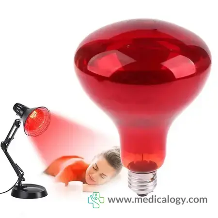 jual Bohlam Lampu Inframerah Fisioterapi E27 150 Watt AT669