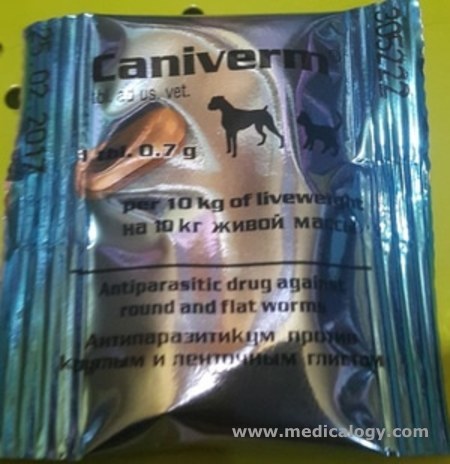 Jual Caniverm  Obat Cacing Untuk Anjing / Kucing Setara 