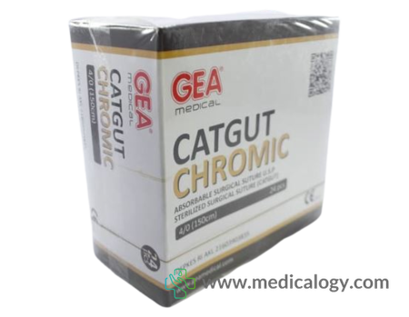 harga Catgut Plain 4/0 GEA per Box isi 24 Sachet