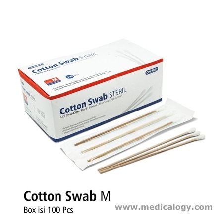 harga Cotton Swab Steril M (6mm)