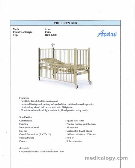harga Children Bed Acare HCB K3011