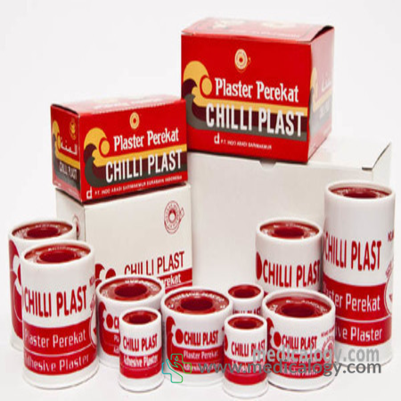 harga Chilli Plast Plester Roll 12,5 mm x 1 m