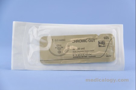 harga Chromic Gut 1-0 Taper Point  90 cm 1/2 Circle 37 mm (Fascia/Otot/Uterus)