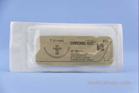 harga Chromic Gut 1 Taper Point  90 cm 1/2 Circle 40 mm (Fascia/Otot/Uterus)