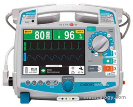 jual Defibrillator Bifasik Instramed Cardiomax