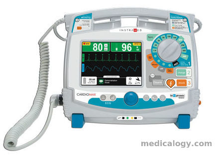 harga Defibrillator Bifasik Instramed Cardiomax