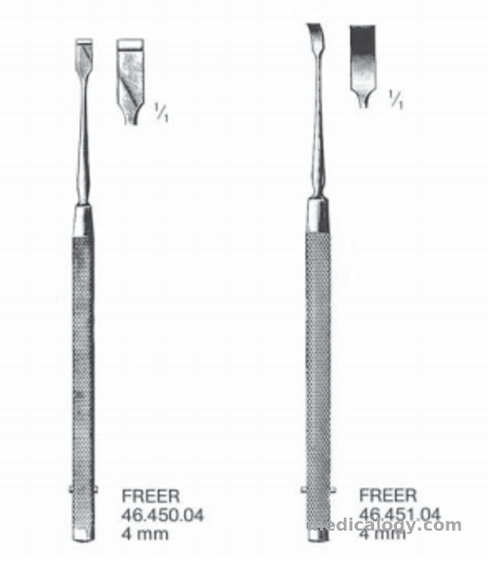 harga Dimeda Sinus Surgery Set FREER Septum Chisel 16cm 4 mm
