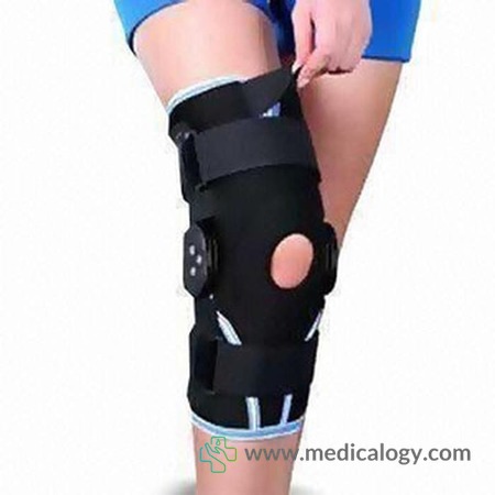 harga Dr Ortho ES-7A01 Korset Lutut Knee Brace Compression Airmesh with ROM Hinge