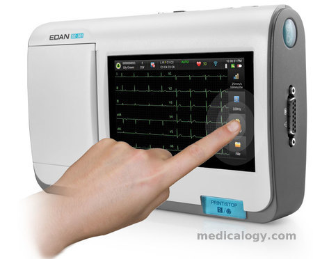 harga Edan ECG SE 301 (3 Channel + Wide Touch Screen)