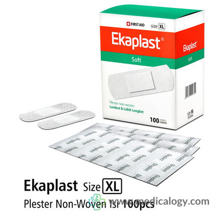 harga EKAPLAST Soft Plester XL isi 100 pcs