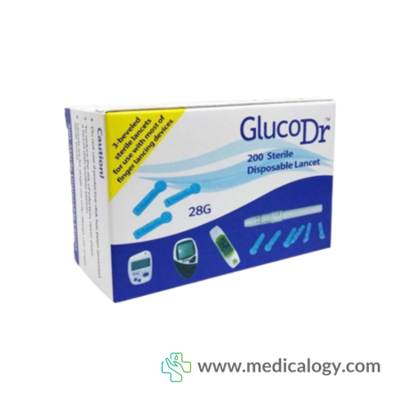 jual Gluco Dr AGL - 28 Lancet Alat Ukur Gula Darah