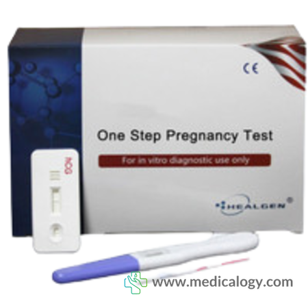 harga Healgen One Step Pregnancy Test Cassette hCG Alat Test Kehamilan 