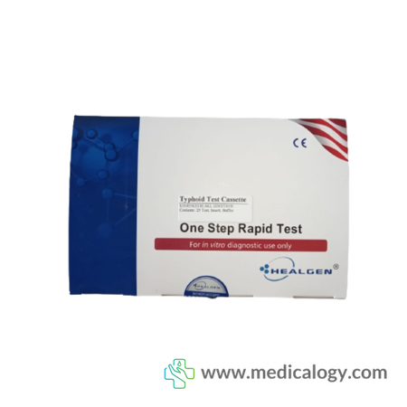 harga Healgen Typhoid IgM IgG Rapid Test Cassette Alat Tes Widal Salmonela 