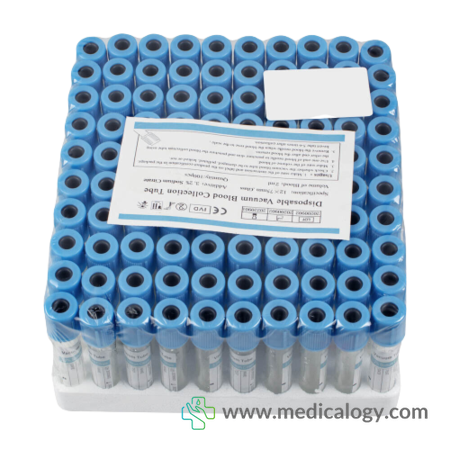 harga HOSLAB BLOOD COLLECTION TUBE Sod Citrate 1,8 ml Per Box isi 100